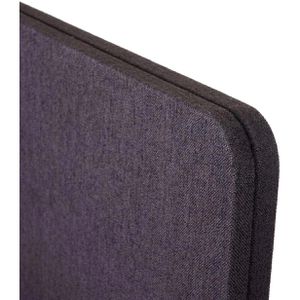 Produktbild für Tischtrennwand Mendler HWC-G75, dunkelgrau