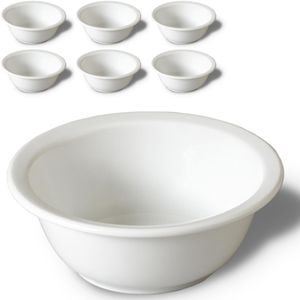 Böttcher-AG Dessertschalen, Porzellan, weiß, 12,5cm, Set, 6 Stück , 6 Stück