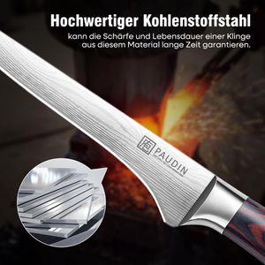 Produktbild für Filetiermesser Paudin Universal Classic N10, für Fleisch&amp;Fisch