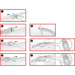 Produktbild für Fugenglätter KS-Tools 116.1050 Fugenfix Set, 7-teilig