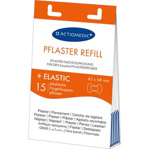 Produktbild für Pflaster Actiomedic EasyAid Refill, 15 Strips