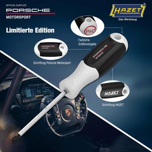 Produktbild für Schraubendreher Hazet 811/6-PD, Porsche Edition, Set