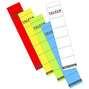 Produktbild für Rückenschilder Falken 11286853, blau