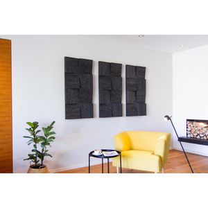 Produktbild für Akustikplatte Silenti Slope, für Wand
