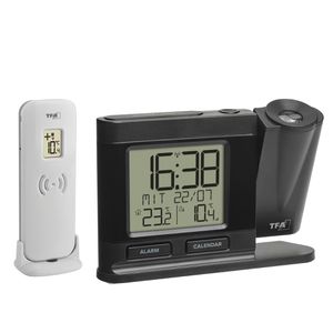 Produktbild für Wecker TFA 60.5018.01 schwarz, digital
