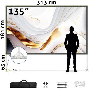 Produktbild für Beamer-Leinwand ESMART Professional MIMOBI