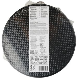 Produktbild für Backform Zenker Black Metallic 6507, Flach- &amp; Rohrboden, Stahl