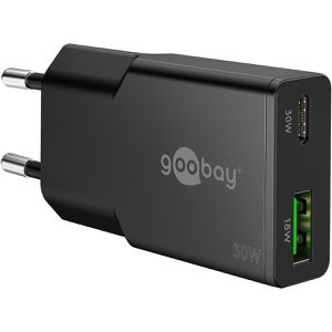 Produktbild für USB-Ladegerät Goobay Slim 75737, GaN, 30 Watt