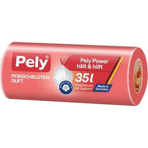 Müllbeutel Pely Pfirsich, 54030197, 35 Liter