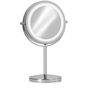 Kosmetikspiegel Navaris mit LED, Ø 15cm