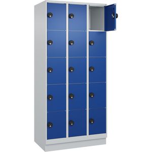 Schließfachschrank CP-Möbel Classic Plus, blau