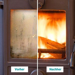 Produktbild für Kaminscheibenreiniger Hotrega Ofenglas-Reiniger, flüsssig