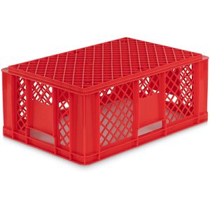 Produktbild für Eurobox Alpha-Paletten rot, 45 Liter, lebensmittelecht