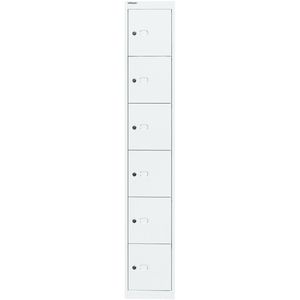 Produktbild für Schließfachschrank Bisley CLK 126, weiß