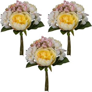 Kunstblume Creativ-green Peonienstrauß