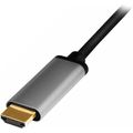 Zusatzbild HDMI-Kabel LogiLink CUA0101 USB-C 3.0, 1,8m