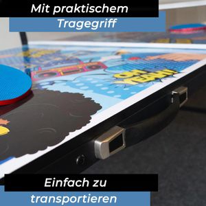 Produktbild für Tischtennisplatte Bandito-Sport Mini, Set, mit Netz, Indoor