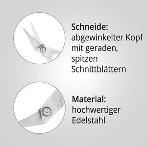 Produktbild für Nagelschere May SC-1328, lang, Edelstahl