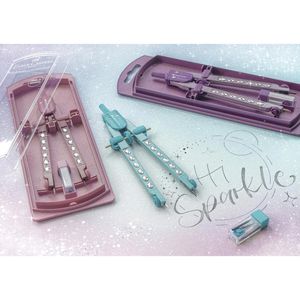 Produktbild für Zirkel Faber-Castell Factory Sparkle, 2-teilig