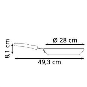 Produktbild für Pfanne Tramontina Professional 20892/028, Ø 28 cm