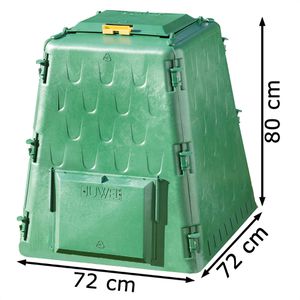 Produktbild für Komposter Juwel AEROQUICK 290, grün, aus Kunststoff