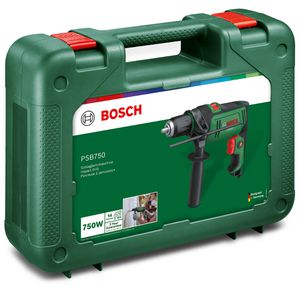 Produktbild für Schlagbohrmaschine Bosch PSB750, Netzbetrieb, 750 W
