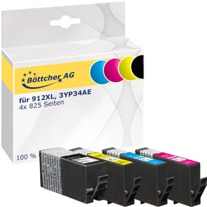 Produktbild für Tinte Böttcher-AG Premium für HP 912XL Multipack