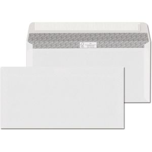 Briefumschläge ÖKI Cello 42937, weiß, DIN lang+