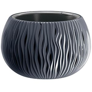 Übertopf Prosperplast Sandy Bowl, anthrazit, Ø 29 x 20 cm