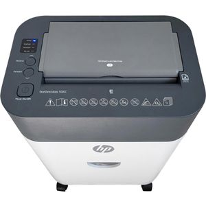 Produktbild für Aktenvernichter HP 2818 OneShred Auto 100CC, mit Rollen