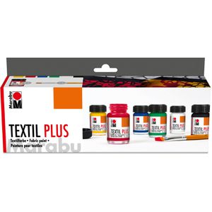 Produktbild für Stoffmalfarben Marabu Textil plus, Starter-Set