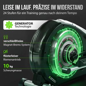 Produktbild für Crosstrainer Christopeit ECO 2000, 10 kg Schwungmasse