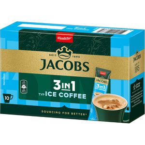 Produktbild für Eiskaffee Jacobs 3 in 1, Getränkepulver mit Instantkaffee
