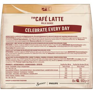 Produktbild für Kaffeepads Senseo Cafe Latte