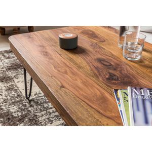 Produktbild für Couchtisch Wohnling Bagli, WL1.511, aus Massivholz, sheesham