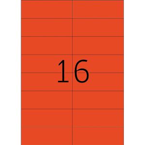 Produktbild für Universaletiketten Herma 4552, Special, rot
