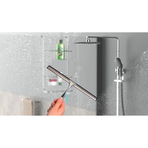 Produktbild für Duschabzieher EISL BA0206, aus Edelstahl, verchromt
