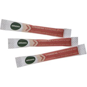 Produktbild für Zuckersticks Naturata Syramena, brauner Rohrzucker, BIO