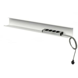 Kabelwanne Kerkmann Move 3, 3002, weiß