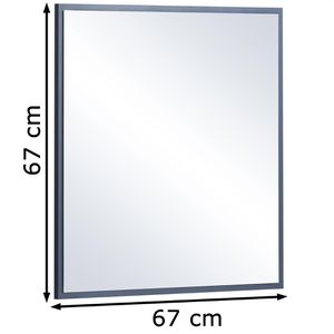 Produktbild für Wandspiegel Schildmeyer Kent 154708, quadratisch