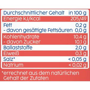 Produktbild für Fruchtpüree Bebivita Erdbeere in Apfel Birne,100% Frucht