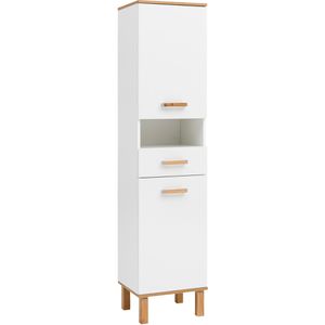Badschrank Schildmeyer Padua 142179, mit 4 Füßen, weiß