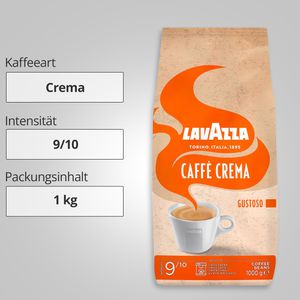 Produktbild für Kaffee Lavazza Crema Gustoso