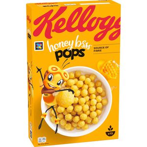 Cornflakes Kelloggs Honey Bssss Pops, 400 g