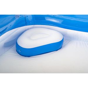 Produktbild für Aufstellpool Bestway 54153 Backyard Oasis blau, oval