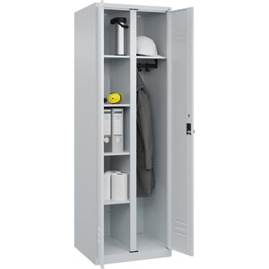 Produktbild für Mehrzweckschrank CP-Möbel Classic Plus, abschließbar, grau