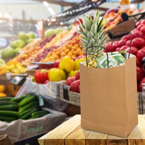 Produktbild für Papiertüten Mailmedia braun