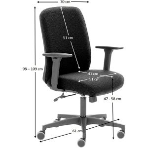 Produktbild für Bürostuhl Mayer myTRITON, 2219 26397