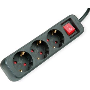 Steckdosenleiste Roline mit 6m Kabel