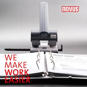 Produktbild für Locher Novus B 265, 025-0266, schwarz/grau